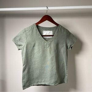 Not Perfect Linen Top